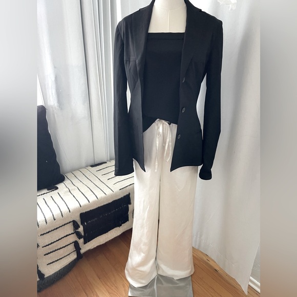 The Row designer draw string linen women’s pants size Small - Picture 1 of 9